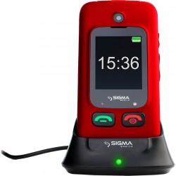 мобильный телефон Sigma Comfort 50 Shell Duo Red
